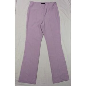 7 For All Mankind Light Purple Split Hem Flare Bootcut Pants Medium New